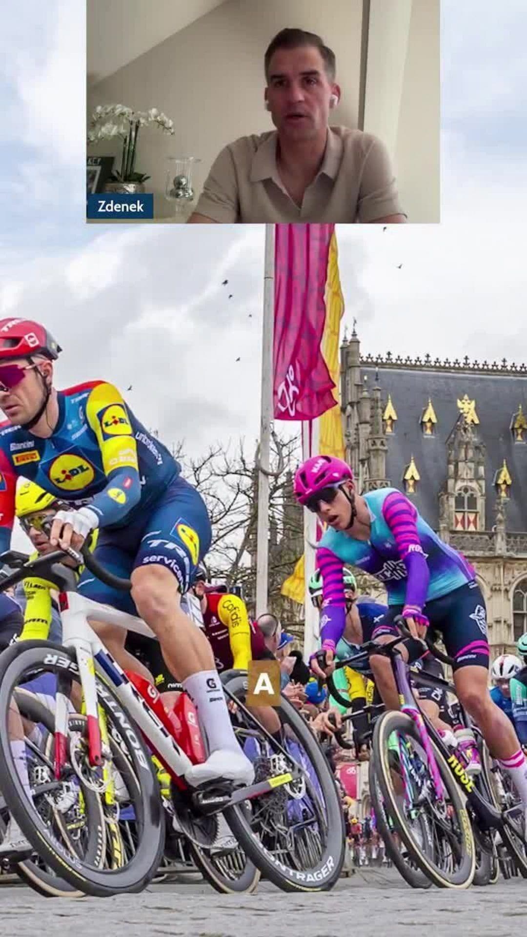 Jak vidí Štybar incident s pelotonem na železničním přejezdu