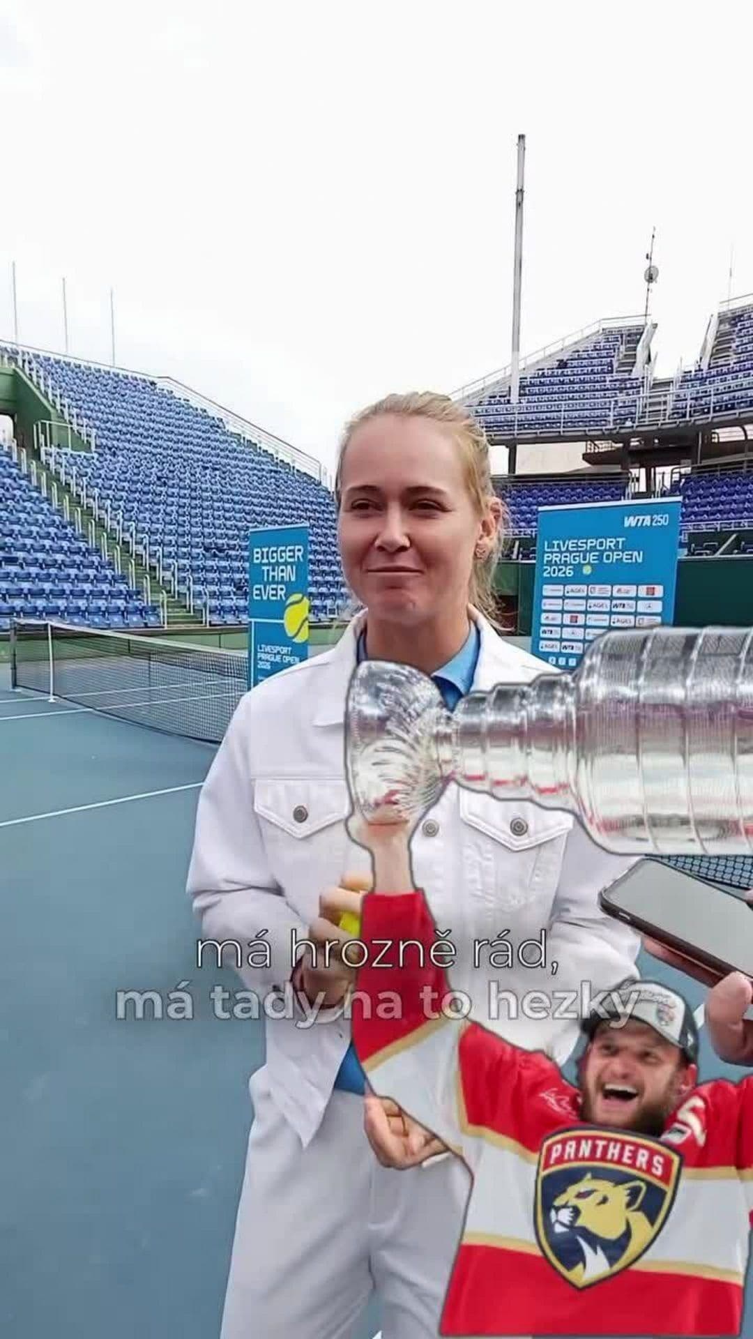 Hrdinka z BJK Cupu Bouzková o hvězdném příteli a dalších plánech