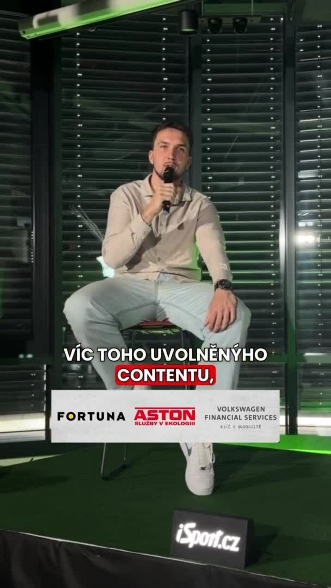 Influencer Jan Hradil na konferenci Fenomén fotbal prozradil, jak se kluby můžou přiblížit mladším generacím