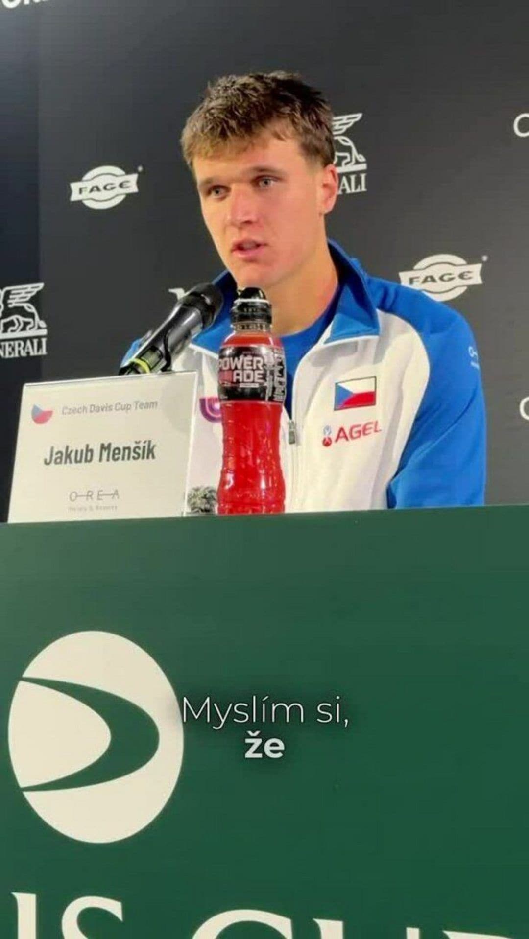 Menšík po prohře s Tienem: Dneska nebyl můj den