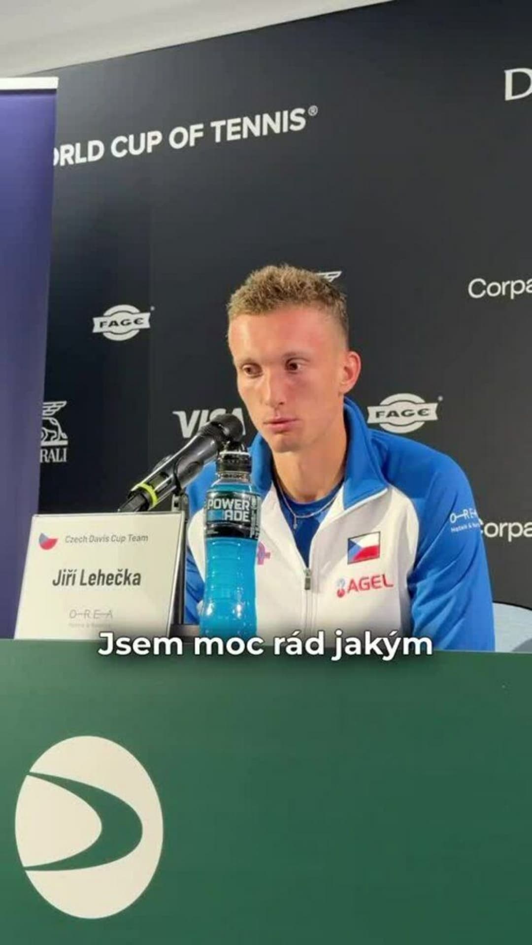 Lehečka chválil atmosféru: Úžasný, moc jsem si to užil