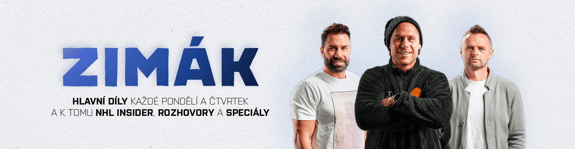 Aktuální dění v českém hokeji v souvislostech a s detailní znalostí prostředí, vážně i nevážně.